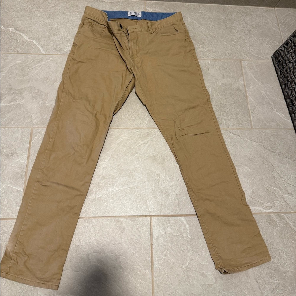 Original Penguin Men's Khaki Chinos
